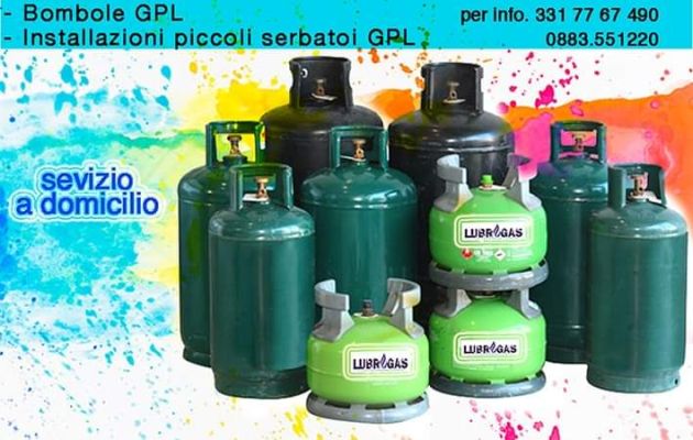 Lubrigas-Vendita bombole e installazione serbatoi gas Andria