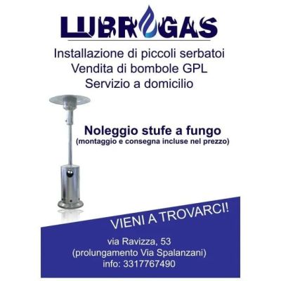 Lubrigas-Vendita bombole e installazione serbatoi gas Andria