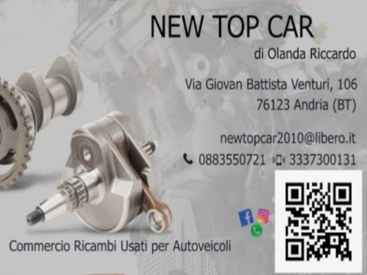 Top Car Vendita Ricambi ad Andria - Logo Aziendale